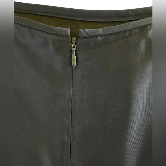 Scott McClintock skirt Homecoming vintage Long A-line maxi Ball Formal blue sz 8 - Picture 3 of 9